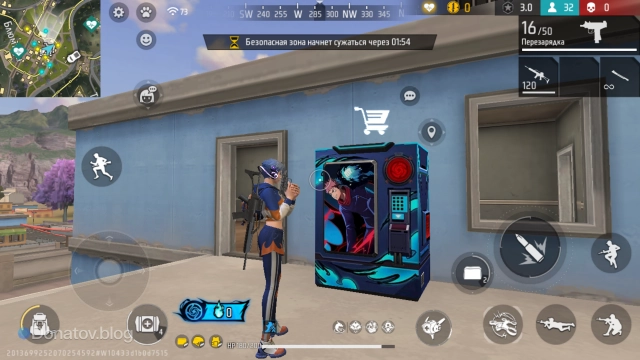 Обновлённые элементы на карте Free Fire