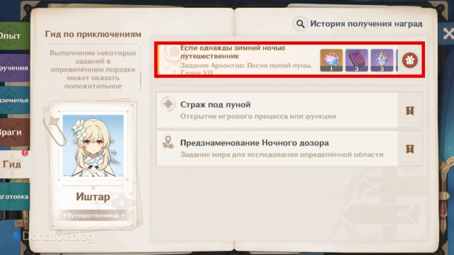 Награды в журнале