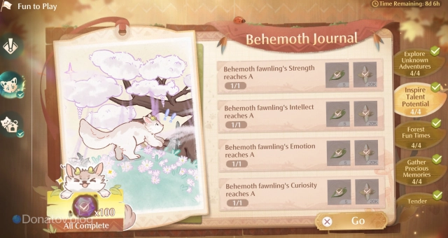 Inspire Talent Potential в Infinity Nikki