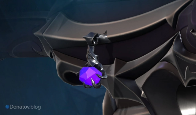 Брелок на оружие «Жнец» из первой линейки.