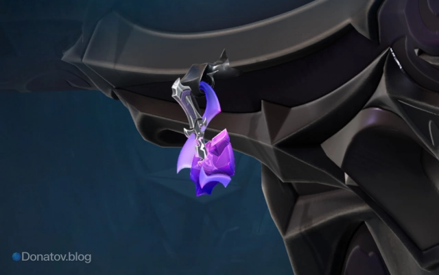 Брелок на оружие «Жнец V26» из третьей линейки.