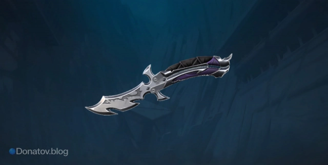 Нож-бабочка «Жнец» из третьей линейки.