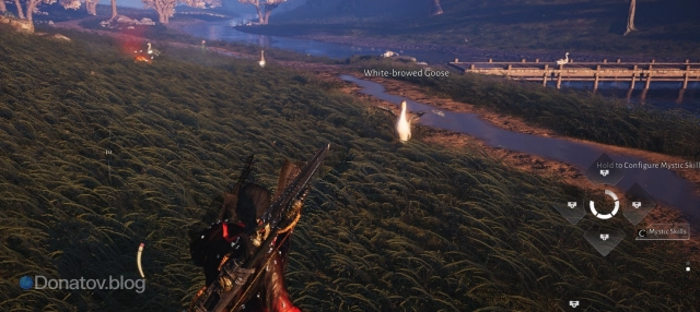 Гуси в открытом мире Where Winds Meet