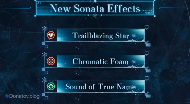 Новые сеты сонат в Wuthering Waves 3.1