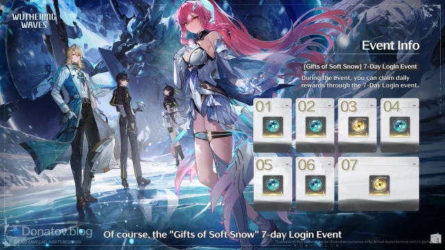 Логин-ивент и бесплатные крутки в Wuthering Waves 3.1