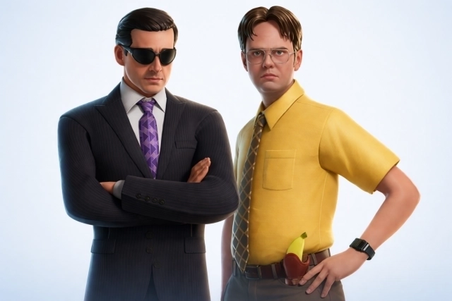 Fortnite x «Офис»: все скины, наборы и стоимость образов Майкла и Дуайта