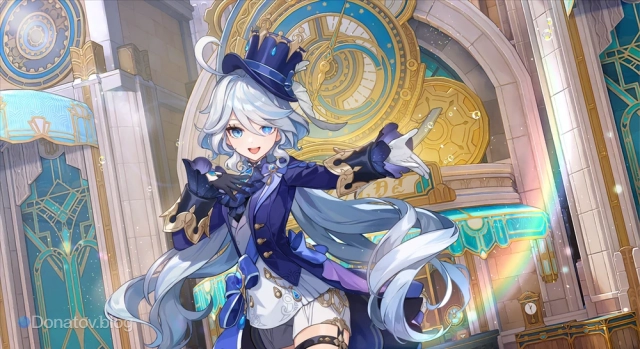 Официальные обои c Фуриной из веб-ивента «Приглашённый Знаменитый детектив»