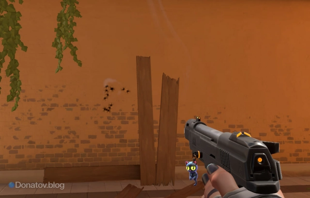 Выстрелы из Bandit.