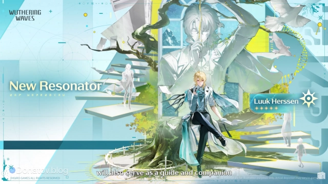 Баннер Люка Герссена в Wuthering Waves 3.1