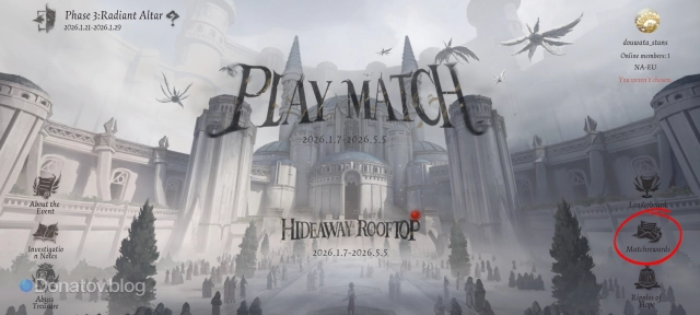 Иконка Match rewards в Identity V