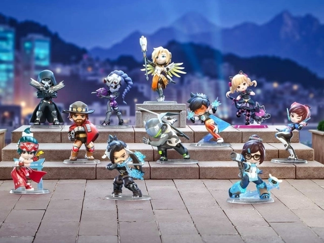Коллаборация Overwatch 2 и Pop Mart: коллекция фигурок с героями