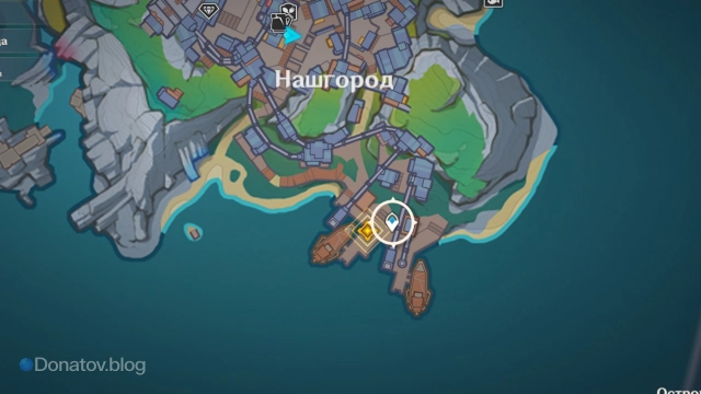 Телепорт в порту