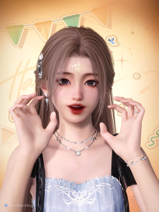 Главная героиня в день рождения