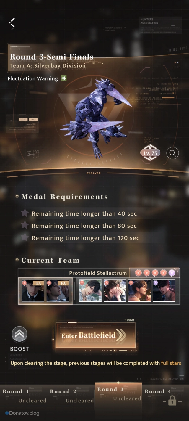 Башни в Hunter Contest и один из этапов башни