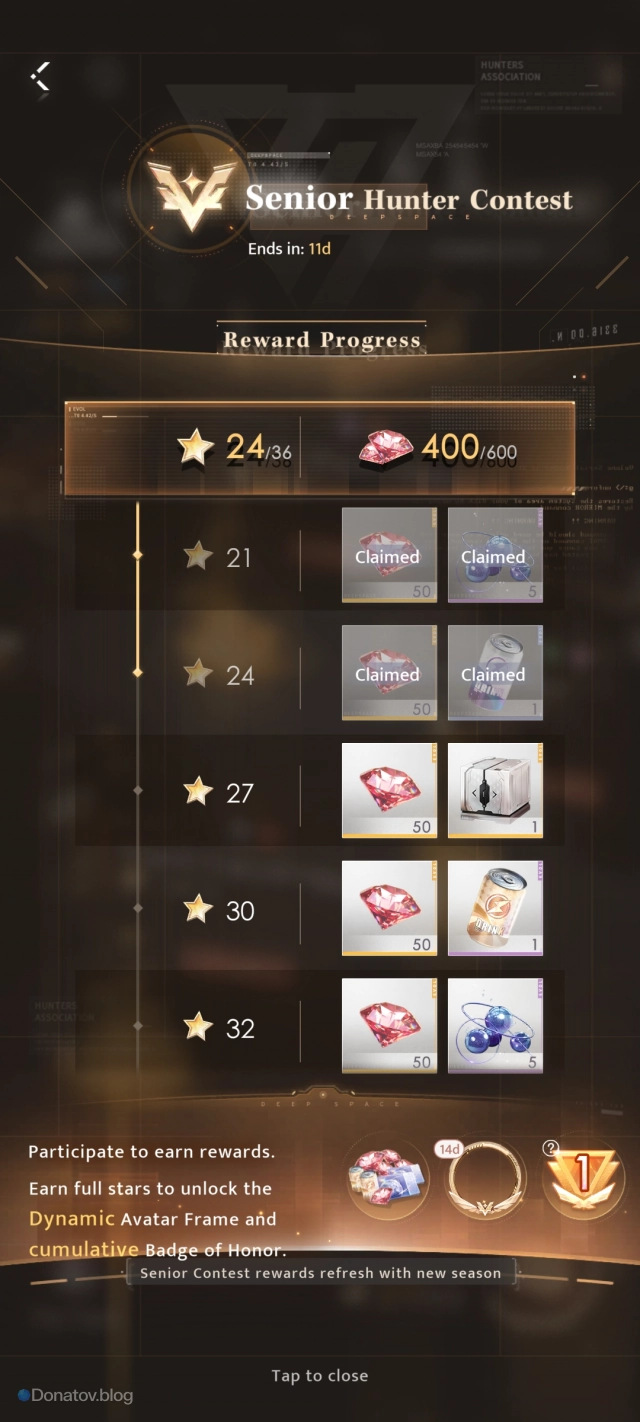 Награды Hunter Contest