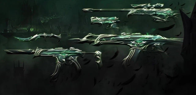 Коллекция скинов «Забытый» в Valorant: линейка ритуальных обликов