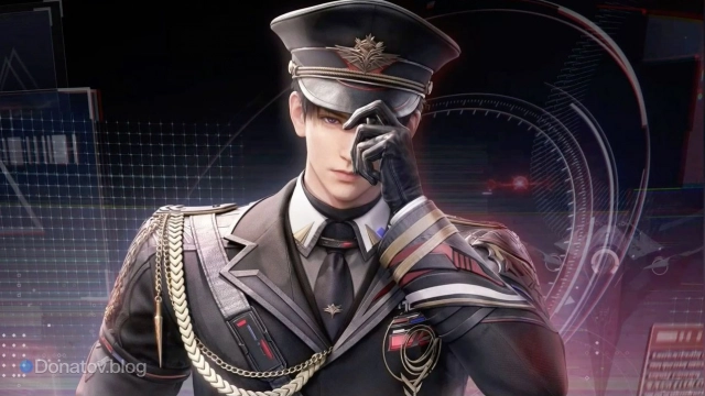 Калеб в кителе