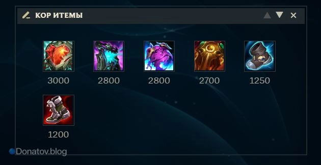 Предметы на танковость для Чо’Гата