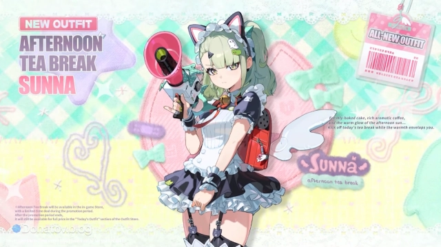 Новый костюм Санны в патче 2.6 ZZZ