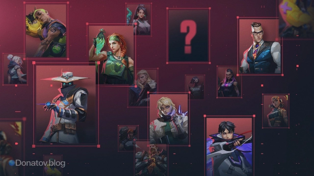 Иллюстрация агентов в Valorant