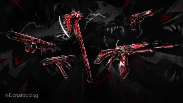 Иллюстрация набора «Разверстая пасть»