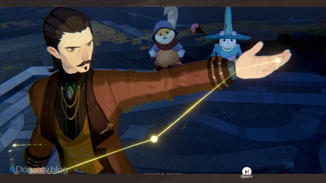 Мерлин, Чиппи и Хомми в начале сюжета 6-го сезона