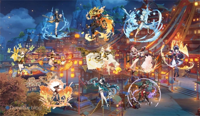 Все персонажи на выбор