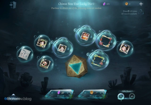 Lucky Dice с контентом события прошлых лет