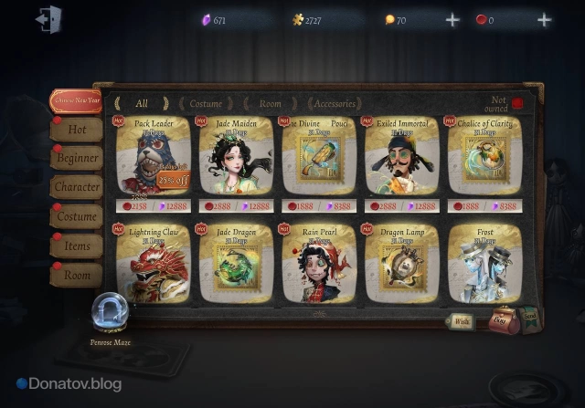 Костюмы и аксессуары события КНГ прошлых лет