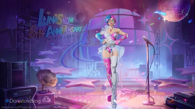 Луна Сноу в костюме «Диско-поп»