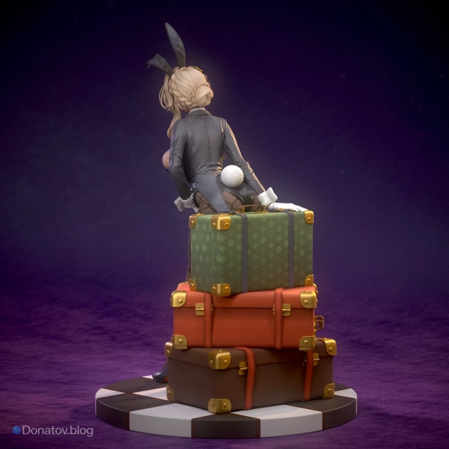 Аде: Агент Кролик из Goddess of Victory: Nikke