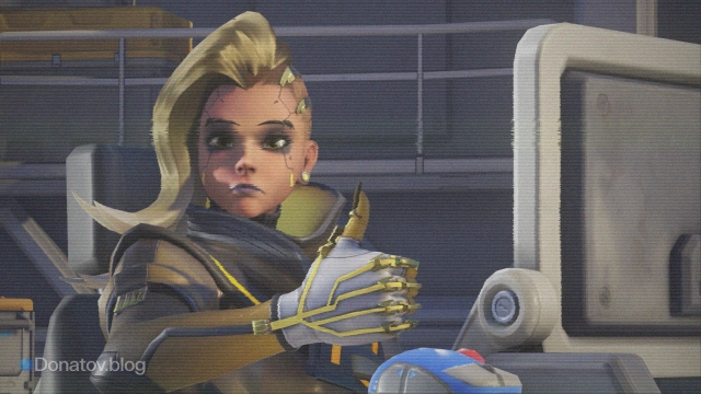 Сомбра в анимации лучшего момента матча «Крутяк»