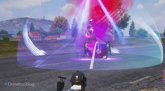 Танцевальная граната в PUBG Mobile