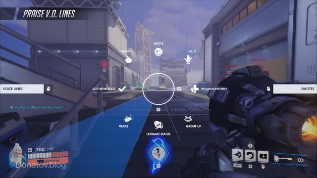 Функция похвалы внутри матча