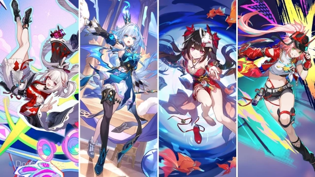 Состав баннера второй половины 4.0: Искра, Керидра, Искорка, Раппа