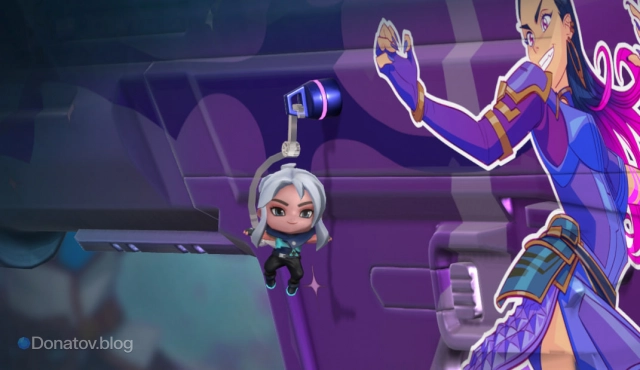 Брелок Jett «Valorant GO! Выпуск 1»