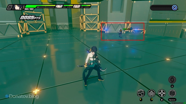 Появление электрических колчанов после пятого этапа базовой атаки