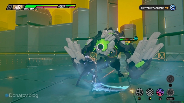 Замах Хуго перед смертельным ударом