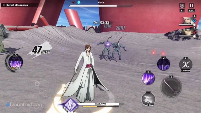 Файт в Soul Resonance