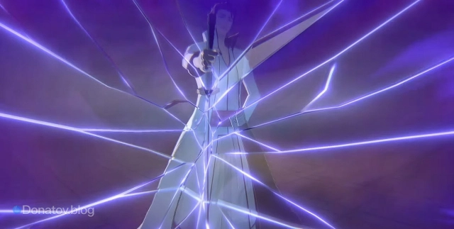 Сцена во время драки в Bleach: Soul Resonance