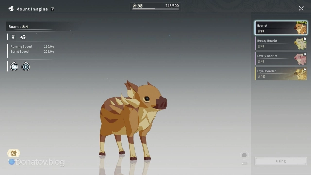 Кабанчик Boarlet в Blue Protocol: Star Resonance