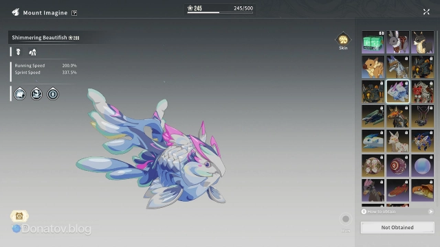 Shimmering Beautyfish в Blue Protocol: Star Resonance