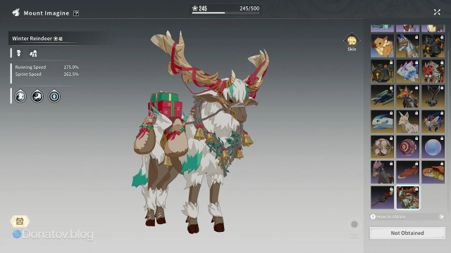 Winter Reindeer в Blue Protocol: Star Resonance