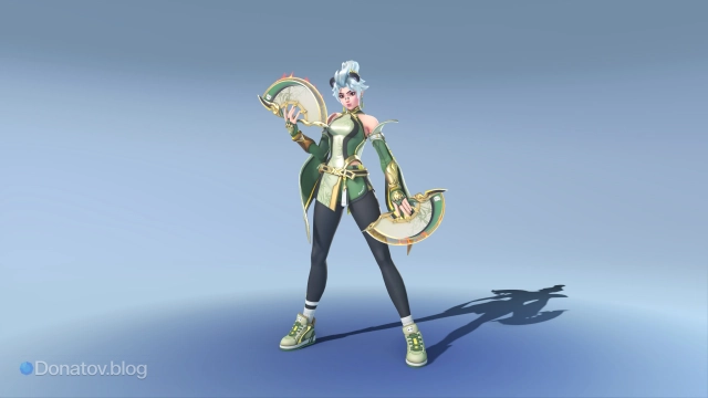 Эпический костюм «Сюн Мао» на Ань Жань