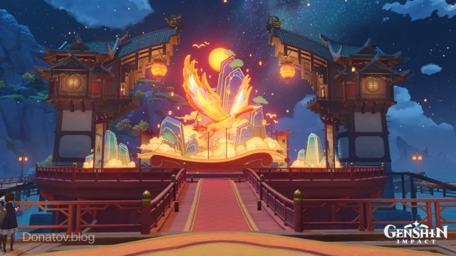 Минсяо Созерцателя морей из обновления 3.4