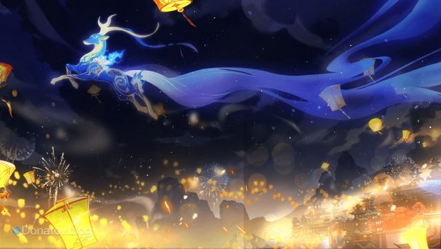 Официальный арт к первым Праздникам морских фонарей в обновлении 1.3