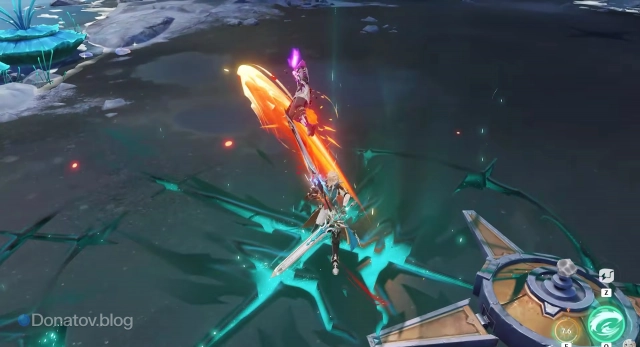 Одна из атак Варки