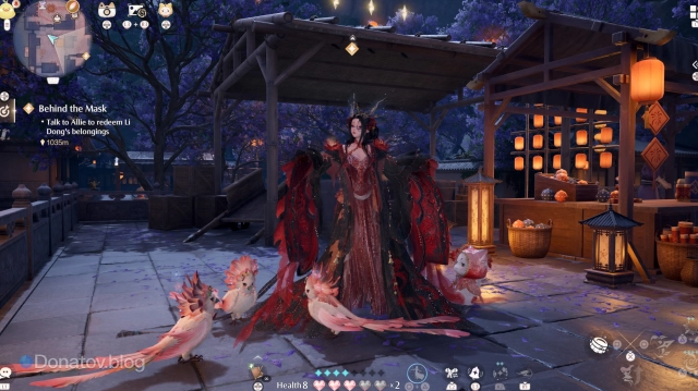 Птицы Rougewings в Infinity Nikki