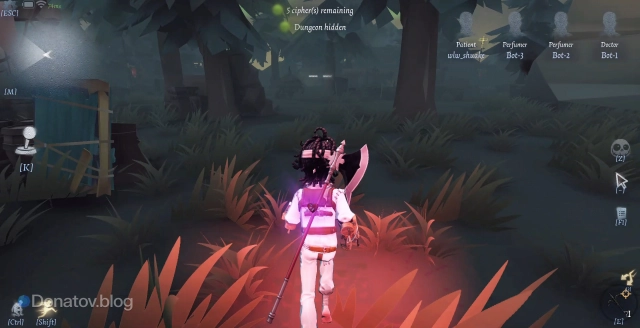 Пациент в Identity V против Колеса