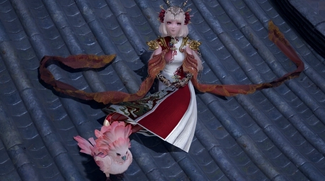 Rouge Feathers в Infinity Nikki: где достать перья розовой птицы для квеста